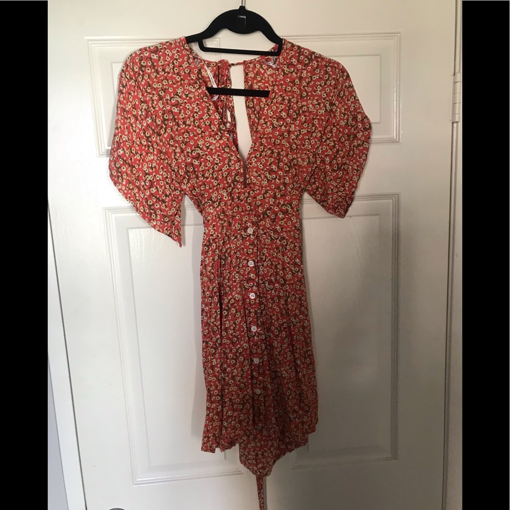 Floral Faithful The Brand Mini Dress.